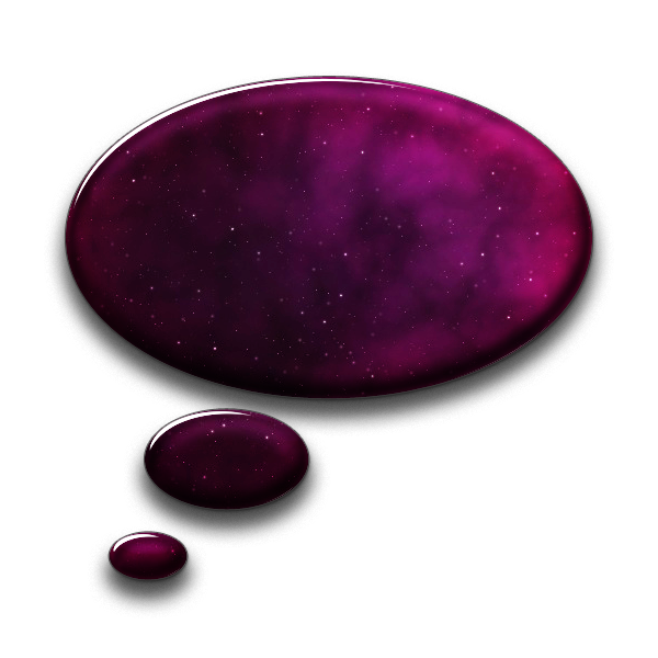 Left Thought Bubble (Bubbles) Icon #018930