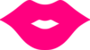 Purple Lips clip art - vector clip art online, royalty free ...
