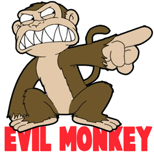 How to Draw Cartoon Monkeys, Apes, Gorillas, and Chimps : Drawing ...