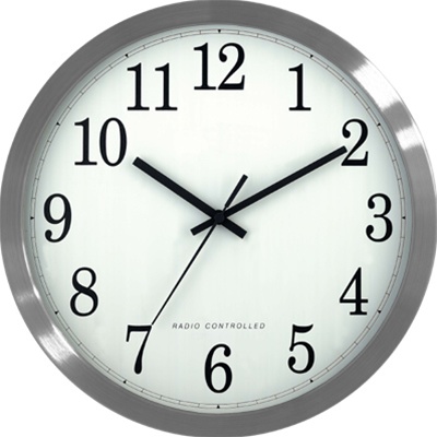 La Crosse WT-3126B 12" Atomic Analog Wall Clock | Klockit