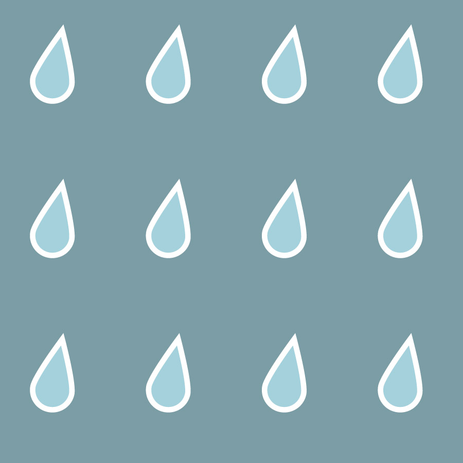 Raindrop Seamless Patterns | Vector Tiles