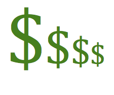Dollar signs