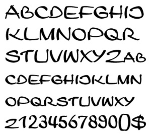 Free Wonder Woman Font Clipart - Free to use Clip Art Resource