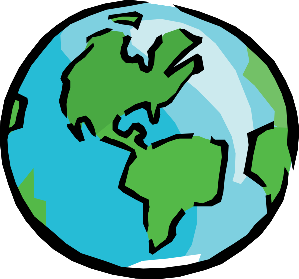 Cartoon earth clipart