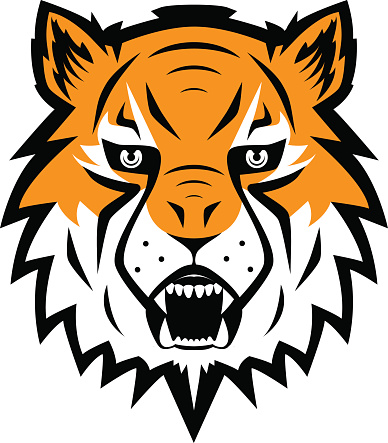 Clip Art Of A Wildcat Emblem Clip Art, Vector Images ...