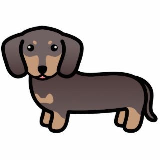 Weiner dog clipart