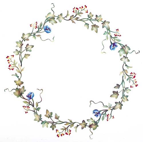 Floral Cluster 4 overlays 7