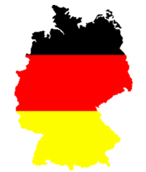 German Flag On Map - ClipArt Best