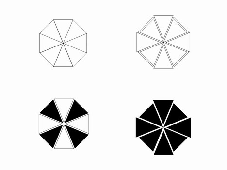 Octagon Clip Art Template