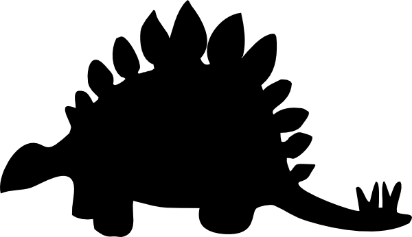 Stegosaurus Outline