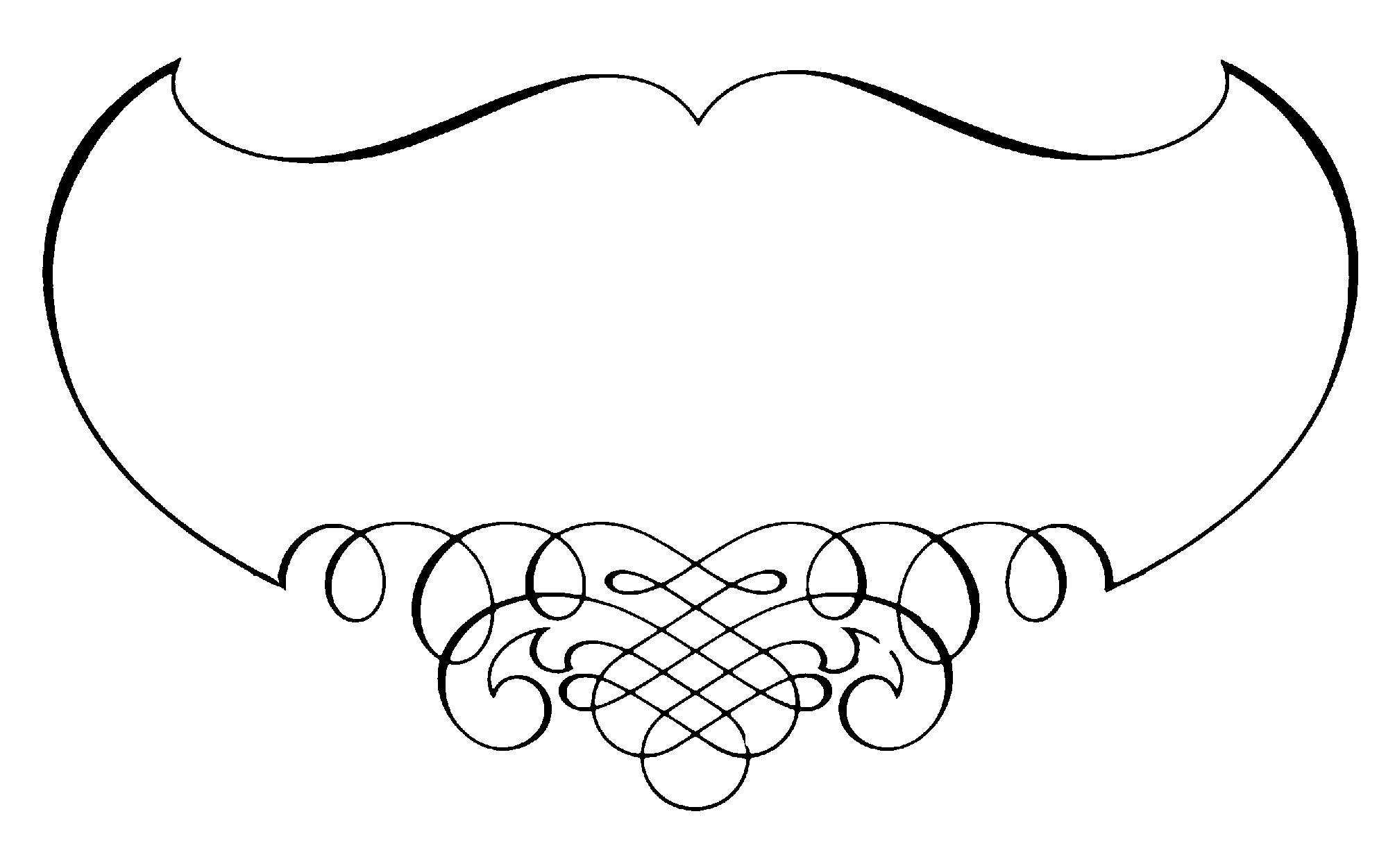Simple Calligraphy Designs - ClipArt Best