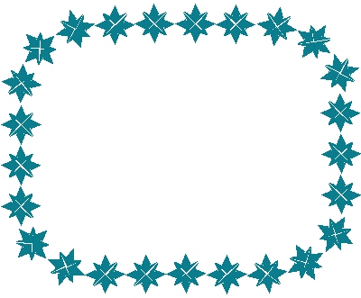 Star Borders Colouring Pages
