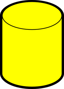 Database Shape Clip Art - vector clip art online ...