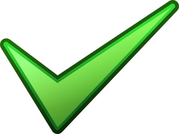 Shiply Green Tick Clip Art - vector clip art online ...