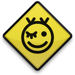 Yellow Road Sign Icons Symbols Shapes