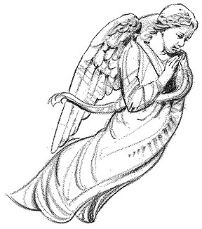 Two Hearts Design -Angels Clipart