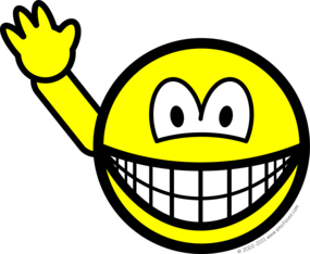Smiley Face Waving Goodbye Clip Art - ClipArt Best