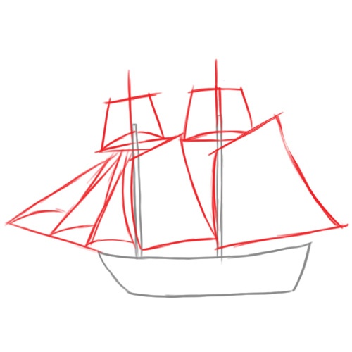 How to Draw a Pirate Ship