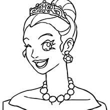 PRINCESS PICTURES coloring pages - Princess Tiara