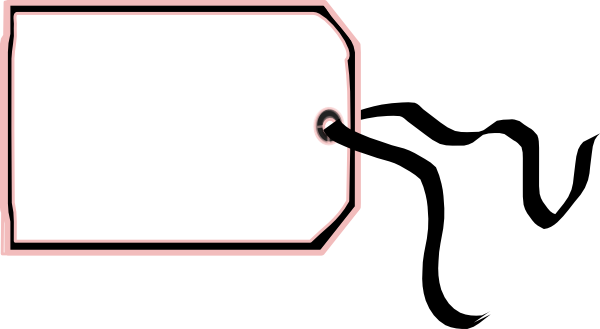 Luggage Tag clip art - vector clip art online, royalty free ...