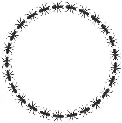 Ant border circle Free vector in Open office drawing svg ( .svg ...