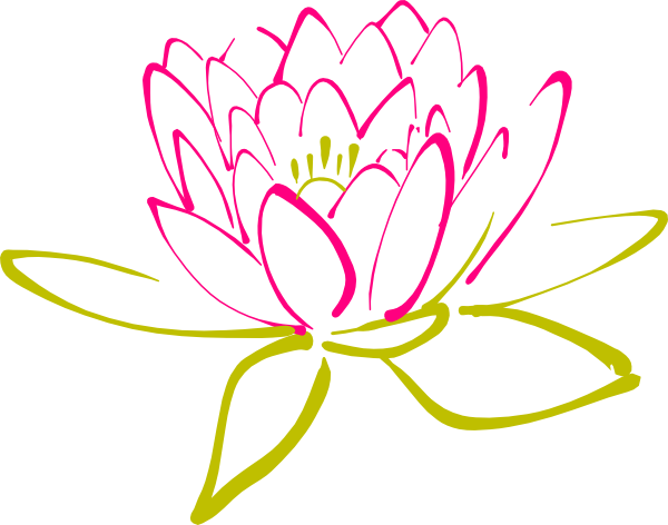 Abstract Lotus clip art - vector clip art online, royalty free ...