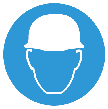 Vehicles at work - Safety signs: Mandatory signs