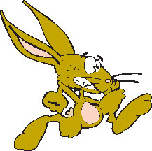 Vector Download Â» Rabbit Running 3
