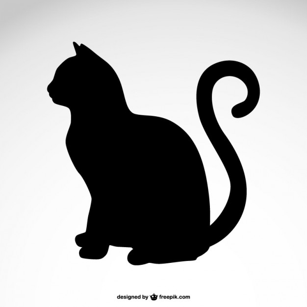 30+ Cat Silhouette Vectors | Download Free Vector Art & Graphics ...