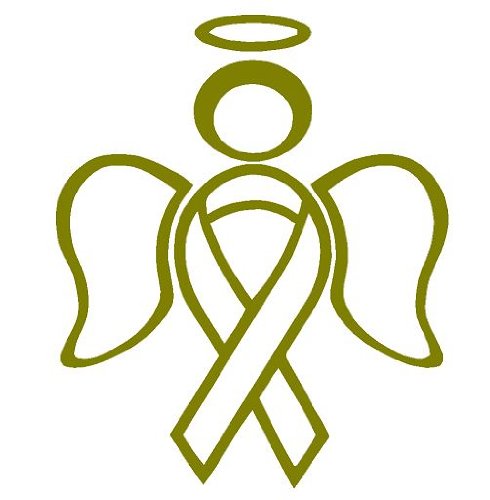 Amazon.com: RIBBON ANGEL decal sticker support breast cancer, Pink ...