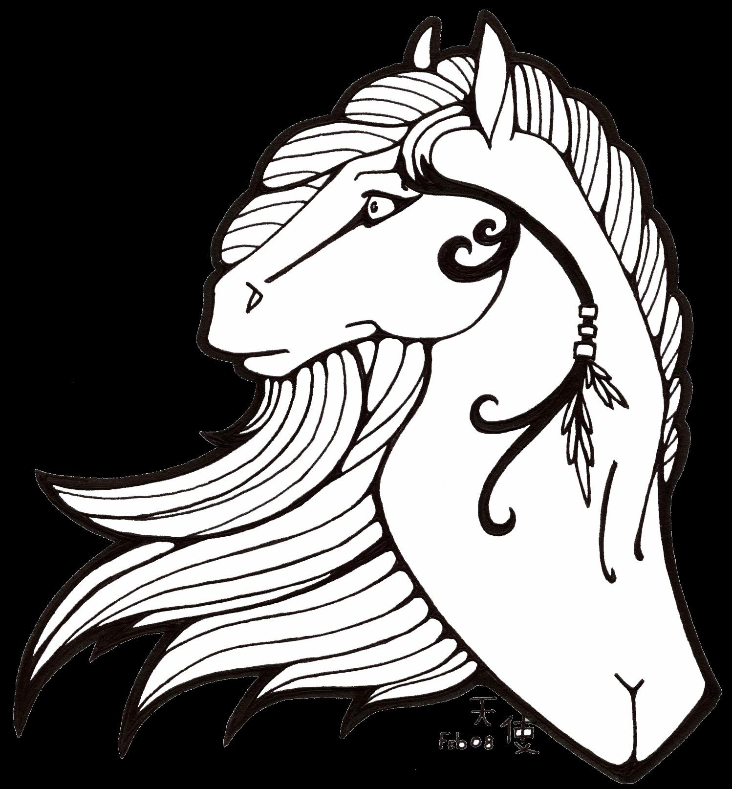 Unicorn Head Coloring Pages - AZ Coloring Pages