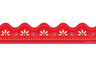 Bandana Border Clipart