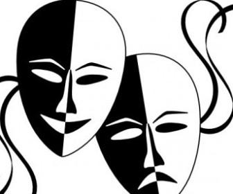27+ Theatre Masks Clip Art