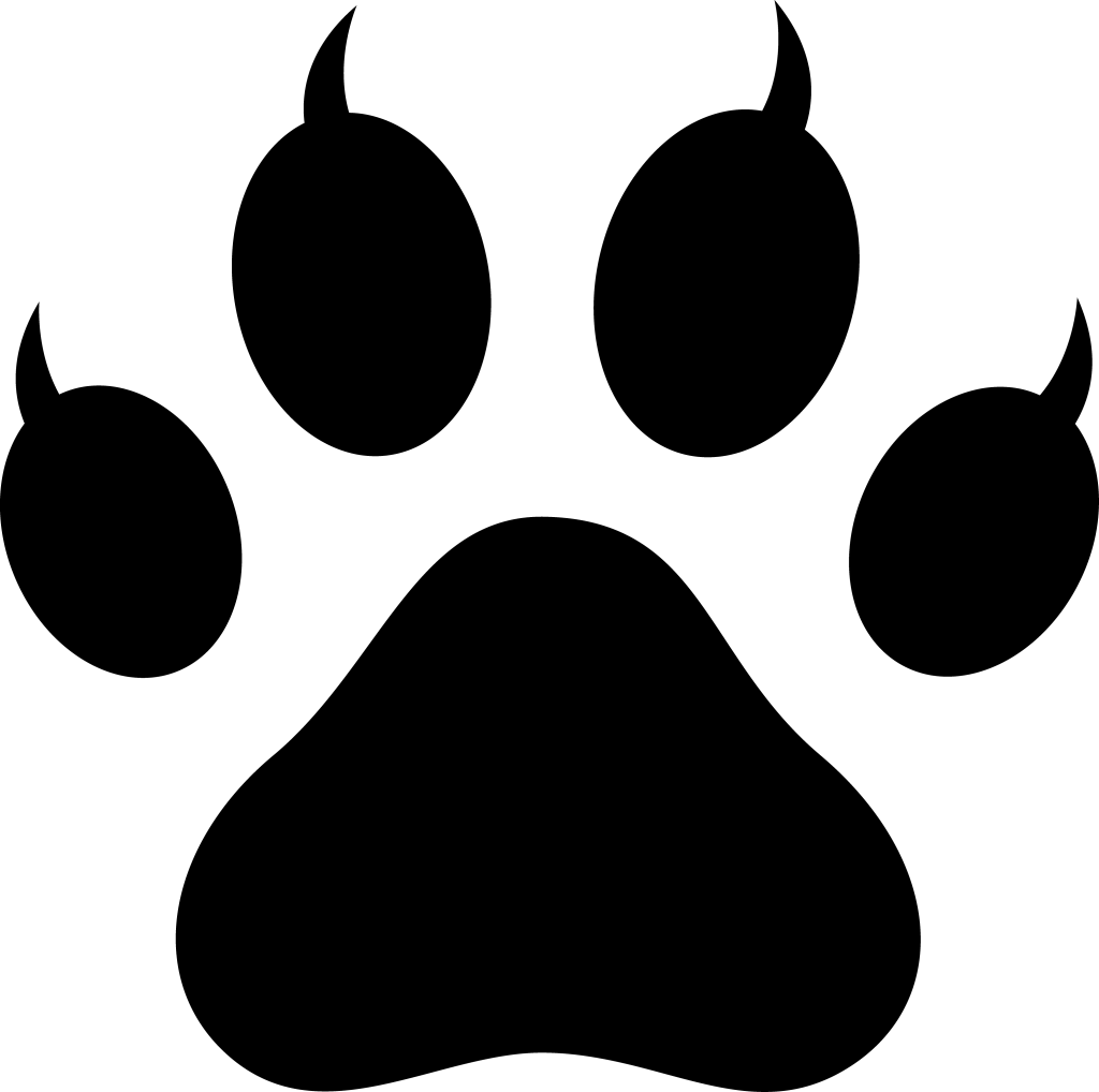 Cat Paw Stencil - ClipArt Best