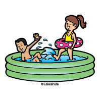 Inground Pool Clipart
