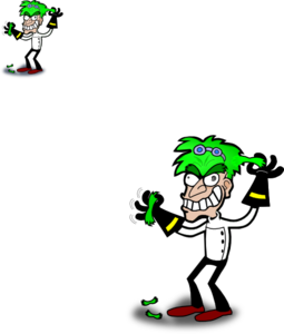 Clipart scientist mad - ClipartFox