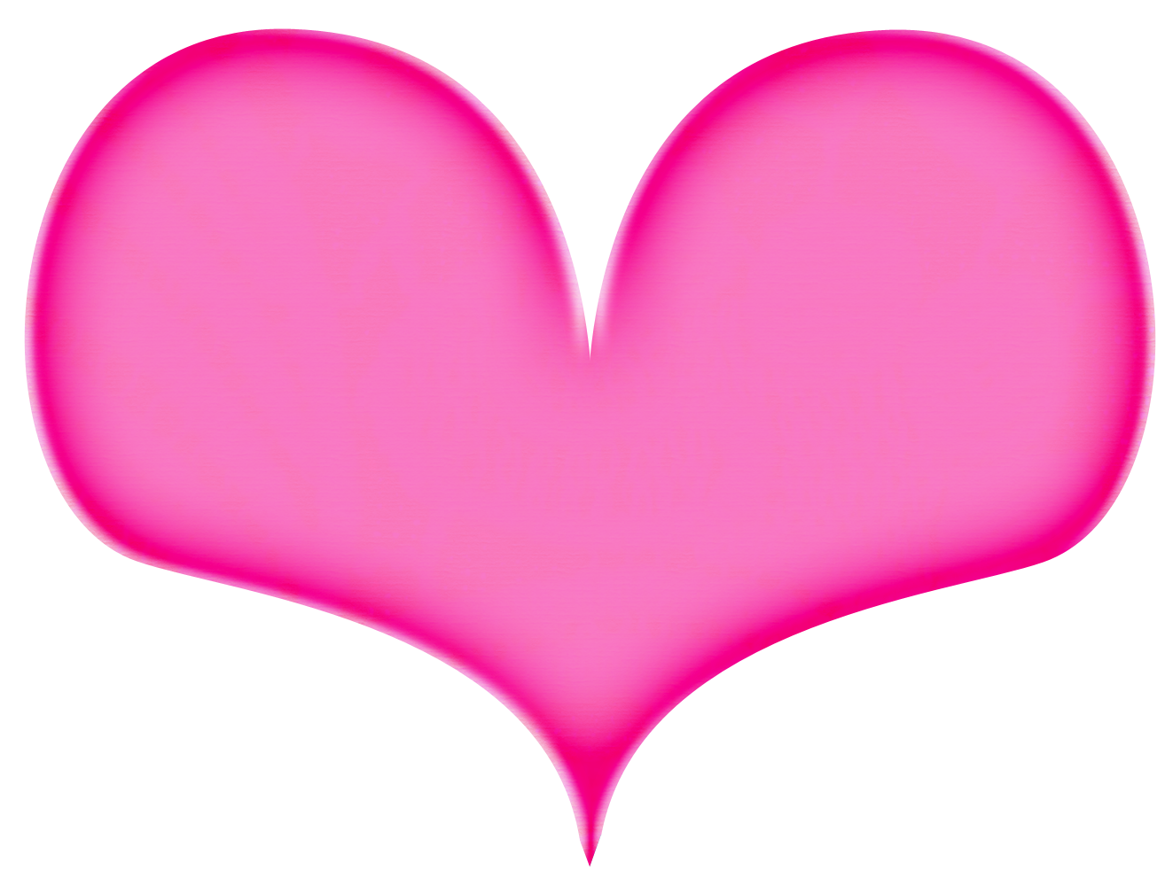 Pink heart clipart png