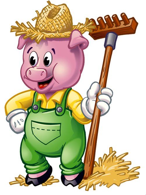 Clipart 3 little pigs