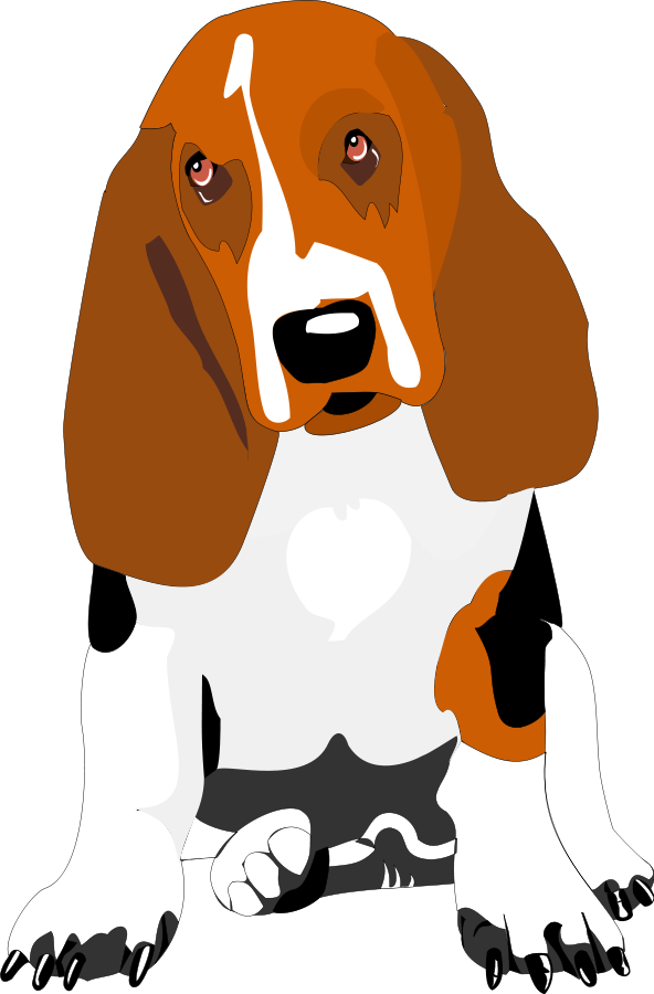 Basset Hound Clip Art