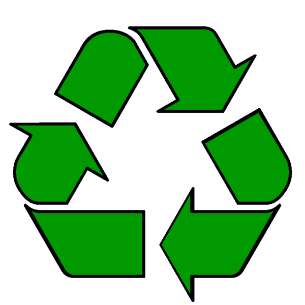 Recycling logos clip art