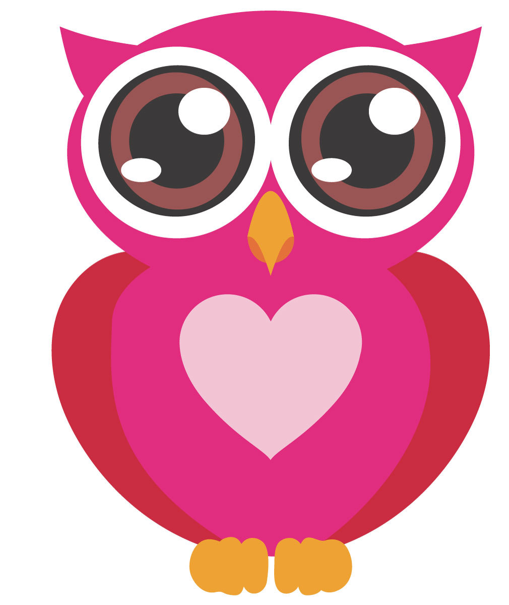 Owl And Baby Owl Clipart