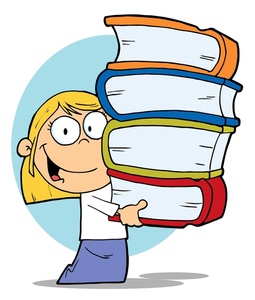 Library Books Clip Art – Clipart Free Download