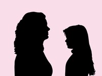 Cameo Silhouette Outlines PowerPoint Template