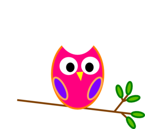 Orange Owl clip art - vector clip art online, royalty free ...