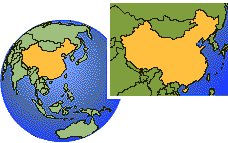 Current local time in China