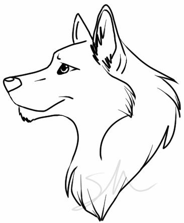 Bullgreyhound Laying - FREE LINEART