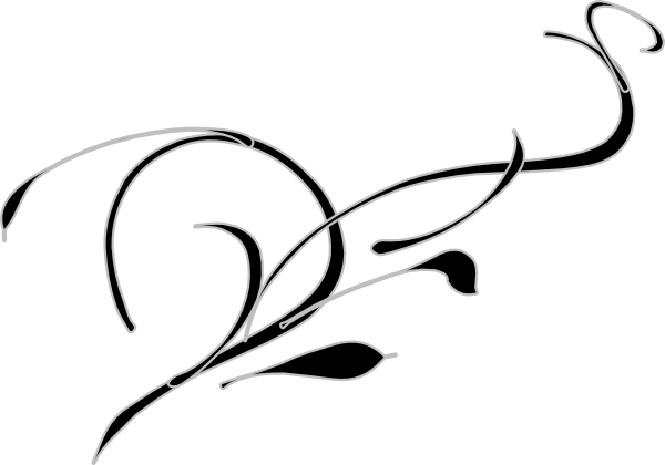Black Swirls Clipart