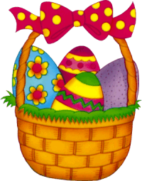 EASTER BASKET CLIP ART