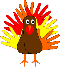 Hand and Foot Turkey Craft - EnchantedLearning.