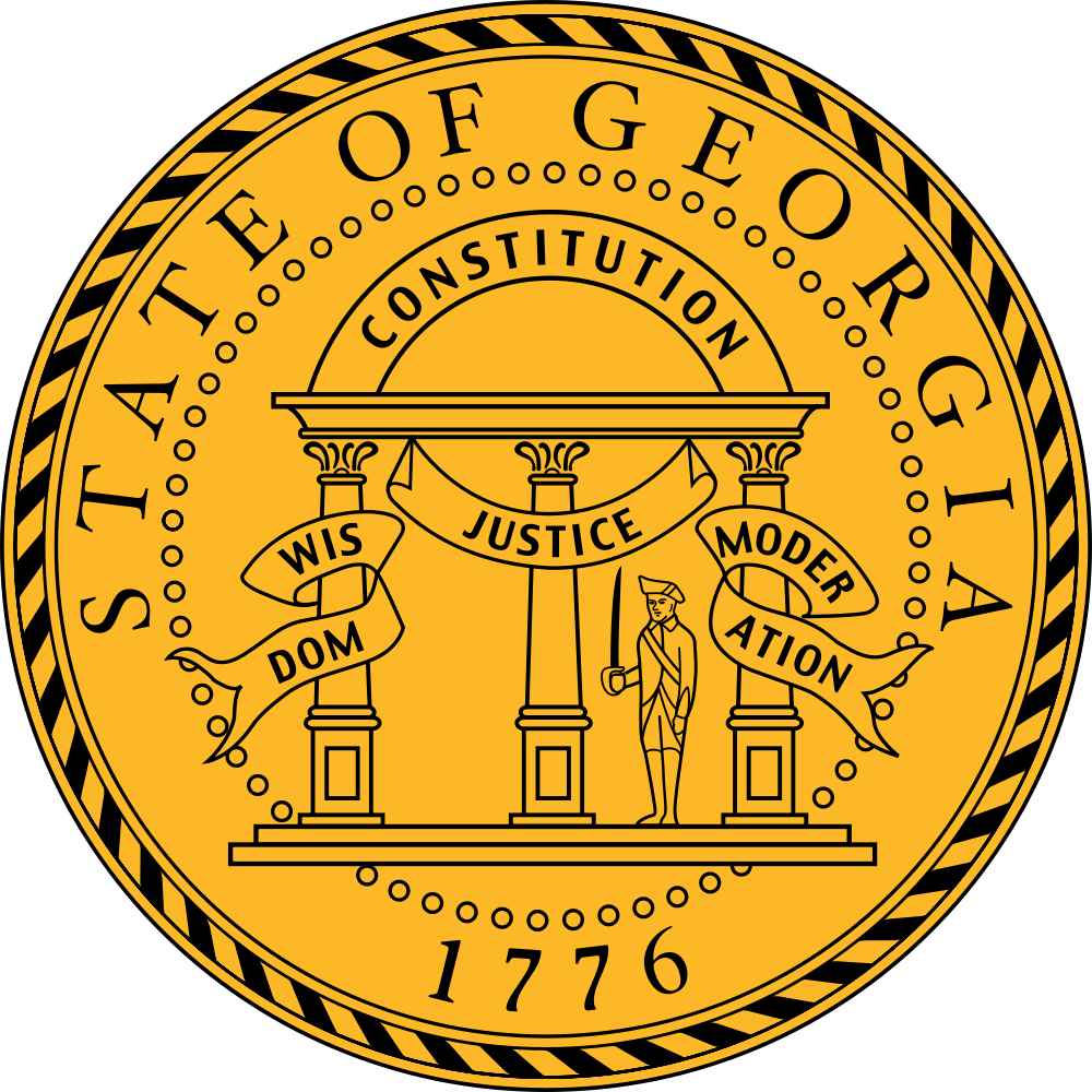 Georgia: Flags - Emblems - Symbols - Outline Maps